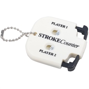 Golfscorekeeper voor 2 spelers - Handmatig - Wit