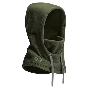 Golovejoy DMZ96 Winter Bivakmuts met Nekwarmer - Legergroen