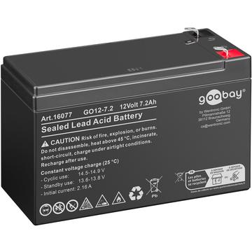 Goobay GO12-7.2 12V loodaccu - 7200mAh