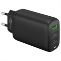 Goobay Multiport Snellader - 65W, 2x USB-C, USB-A