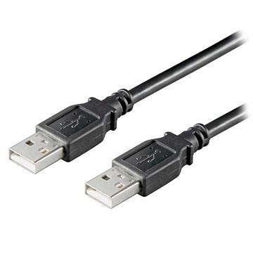 Goobay USB 2.0 A /A Kabel - 5m - Zwart
