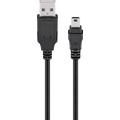 Goobay USB 2.0 / Mini USB Kabel - 30cm