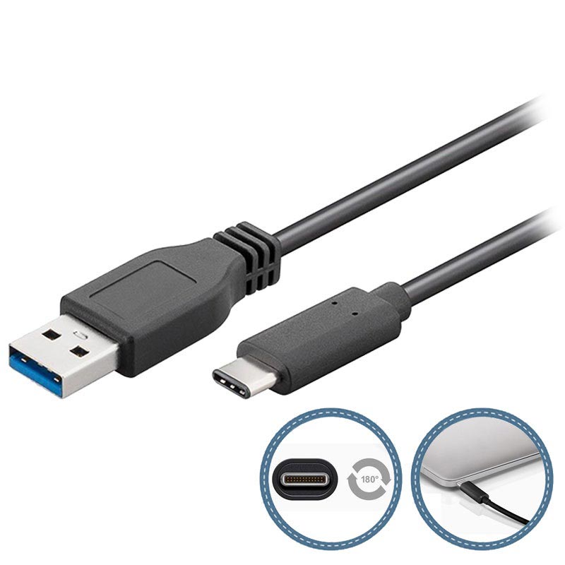 Likken munt Waarnemen Goobay USB 3.0 / USB Type-C Kabel - 2m