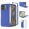 Google Pixel 10 Pro Fold Geruberiseerd Kunststof Hoesje - Blauw