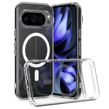 Google Pixel 10 Pro Hybride Hoesje - MagSafe Compatibel - Doorzichtig