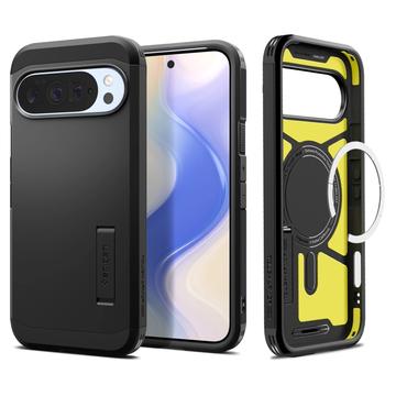 Google Pixel 10 Pro XL Spigen Tough Armor Mag Hoesje - Zwart