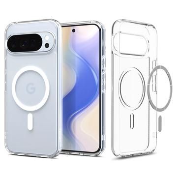 Google Pixel 10 Pro XL Spigen Ultra Hybrid Mag Hoesje - Wit / Doorzichtig
