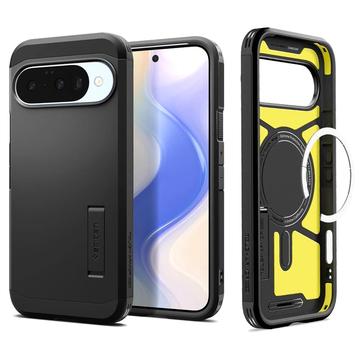 Google Pixel 10/10 Pro Spigen Tough Armor Mag Hoesje - Zwart