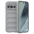 Google Pixel 11 Pro Rugged TPU Hoesje - Lichtgrijs