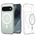 Google Pixel 11 Pro Spigen Ultra Hybrid Mag Hoesje - Wit / Doorzichtig