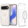 Google Pixel 11 Pro XL Spigen Ultra Hybrid Mag Hoesje - Wit / Doorzichtig