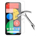 Google Pixel 5 Gehard Glazen Screenprotector - 9H - Transparant