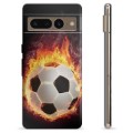Google Pixel 7 Pro TPU-hoesje - Voetbal Vlam