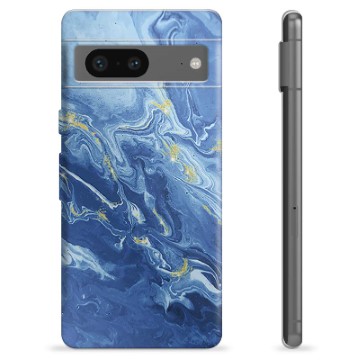 Google Pixel 7 TPU-hoesje - Kleurrijk Marmer