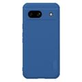 Google Pixel 8a Nillkin Super Frosted Shield Pro Hybride Hoesje - Blauw