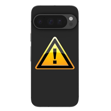 Google Pixel 9 Pro Batterij Cover Reparatie - Obsidian