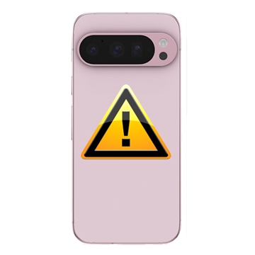 Google Pixel 9 Pro Batterij Cover Reparatie - Rose Quartz