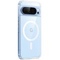 Google Pixel 9 Pro XL Torras X-Shock MagSafe TPU hoesje - Doorzichtig