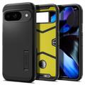 Google Pixel 9/9 Pro Spigen Tough Armor Cover - Zwart