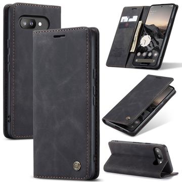 Google Pixel 9a Caseme 013 Series Portemonnee Hoesje - Zwart