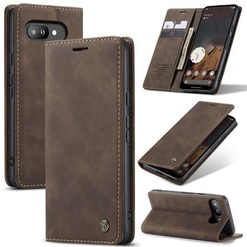 Google Pixel 9a Caseme 013 Series Portemonnee Hoesje - Koffie
