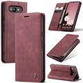 Google Pixel 9a Caseme 013 Series Portemonnee Hoesje - Wijnrood