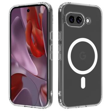 Google Pixel 9a Hybride Hoesje - MagSafe Compatibel - Doorzichtig