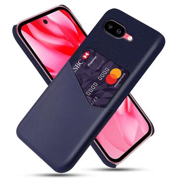 Google Pixel 9a KSQ Hoesje met Kaartenzak - Blauw