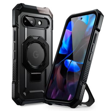 Google Pixel 9a Supcase Unicorn Beetle Grip Mag MagSafe hoesje - Zwart