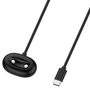 Google Pixel Watch 4 USB-C magnetische oplaadkabel - 1m - zwart