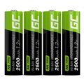 Green Cell HR6 Oplaadbare AA Batterijen - 2600mAh - 1x4 (Geopende verpakking - Bevredigend)