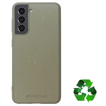 Samsung Galaxy S21 5G GreyLime Eco-Vriendelijke Hoesje