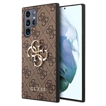 Guess 4G Big Metal Logo Samsung Galaxy S23 Ultra 5G Hybride Hoesje