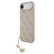 iPhone Air Guess 4G Charme Hybride Hoesje - MagSafe Compatibel - Roze