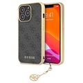 Guess 4G Charms Collection iPhone 13 Pro Max Hybrid Case - Grijs