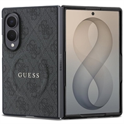 Samsung Galaxy Z Fold8 Guess 4G gekleurde ring case - MagSafe compatibel - Zwart