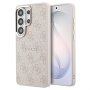 Samsung Galaxy S26 Ultra Guess 4G Gold Frame Hoesje - compatibel met MagSafe - roze