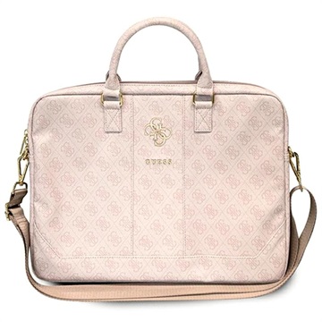 Guess 4G Metal Logo Laptoptas - 15-16" - Roze