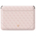 Guess 4G Uptown Triangle Logo Laptop Sleeve - 16" - Roze