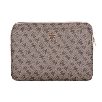 Guess 4G Laptophoes met driehoekig logo en rits - 14"