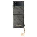 Guess Charms Collection 4G Samsung Galaxy Z Flip4 Cover - Grijs