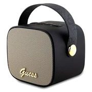 Guess GUWSB2P4SMK Mini Bluetooth Speaker 4G Strap - Black