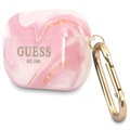 Guess Marble Collection AirPods Pro TPU Case - Roze