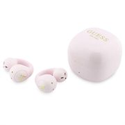Guess Mini Classic Logo OWS draadloze oortjes - Roze