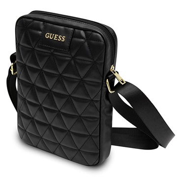 Guess Quilted Collection Schoudertas - 10" - Zwart