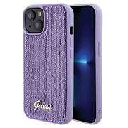 iPhone 15 Guess Sequin Script Logo Cover