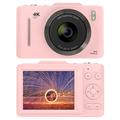 H16 digitale camera met 16x zoom en 32GB geheugenkaart - Roze