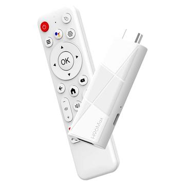 H96 MAX RK3518 4K Android 14 Mini TV Stick - WiFi 6, Bluetooth 5.4 - Wit