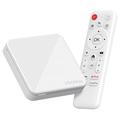 H96 Max H313 4K Ultra HD Android TV Box met stembediening - Wit