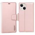 Hanman Mill iPhone 14 Plus Portemonnee Hoesje - Rose Gold